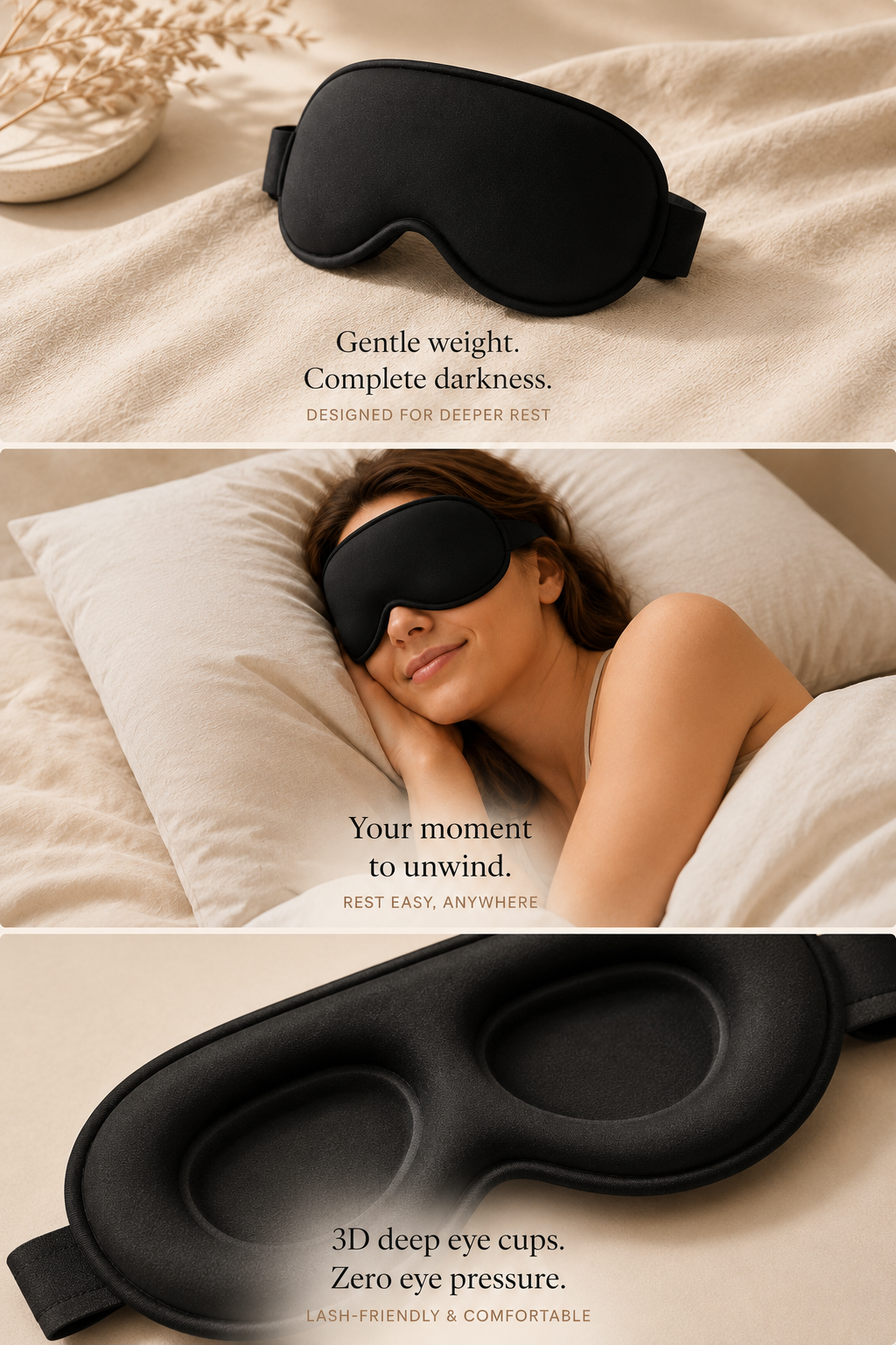The Deep Rest Weighted Sleep Mask
