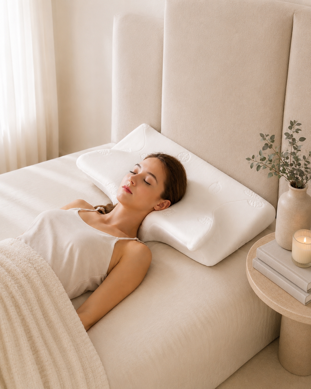 The CloudContour™ Memory Foam Pillow