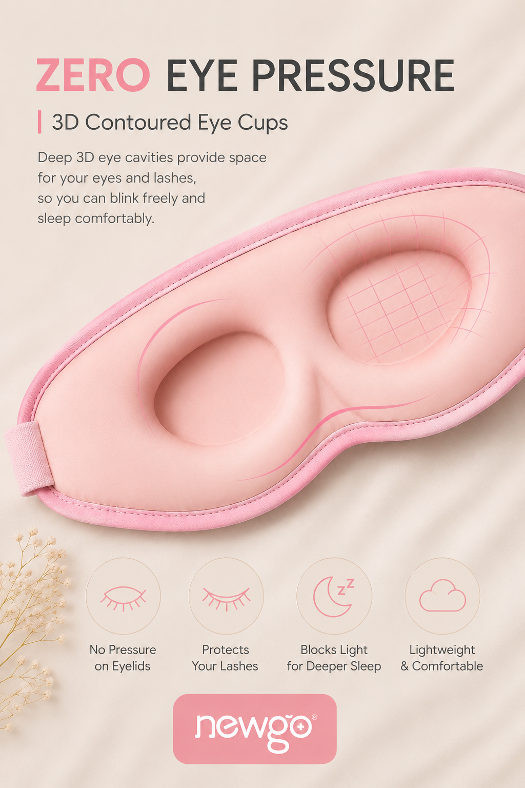 The CloudCool™ Cooling Sleep Mask